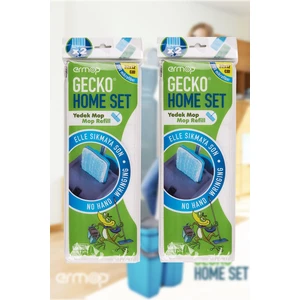 Temizlik Seti Yedek Mikrofiber Mop 4 Adet (2PAKET) Mikrofiber Mop Gecko Home Set 
