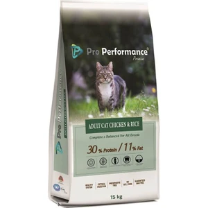 Pro Performance Tavuklu ve Pirinçli Yetişkin Kedi Maması 15 kg