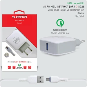 SG26 Mıcro Qualcomm Hızlı Şarj