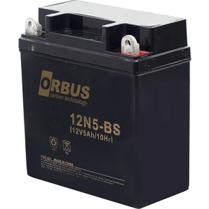 Akü 12 Volt 5 Amper Orbus 12N5-BS Asit Içinde Karbon Bisiklet Aküsü