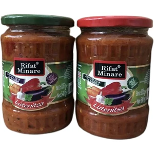 Rifat Minare Lütenitsa Kahvaltılık Balkan Sosu (1 Acı & 1 Tatlı) 540 gr 2'li