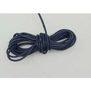 Angel Çanta Akssesuar Lacivert  Mumlu Koton Ip 5 Metre