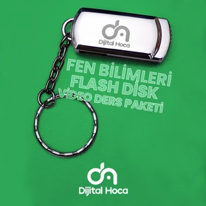 Dijital Hoca Akademi Fen Bilimleri ÖABT Flash Bellek Video Ders Seti