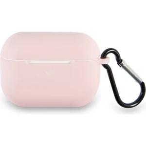 Case World Caseworld Apple Airpods Pro Renkli ve Askılı Silikon Kılıf - Pudra