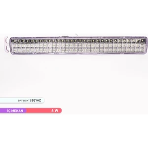 ACK 90 LED'li Şarj Edilebilir Işıldak Beyaz Işık 6W
