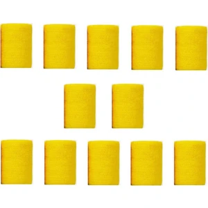 Kendinden Yapışkanlı Coban Bandaj 7,5cm x 4,5m Sarı 12 Adet
