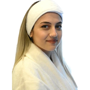 Anera Towel Saç Bandı %100 Pamuklu Havlu Makyaj Bandı Sporcu Saç Ter Bandı