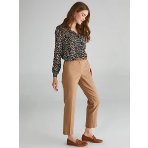 Faik Sönmez Kadın Slim Fit Chino Pantolon