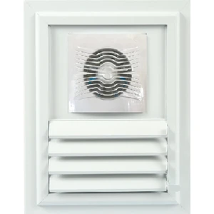 Panjur Fan 25 x 35 Aspiratörlü - Fanlı Alüminyum Hareketli Yüzeysel Banyo Wc Menfezi