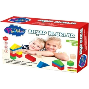 ONY-356 Ahşap Bloklar 29 Parça