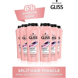 Split Hair Miracle Şampuan 500 Ml X 6 Adet