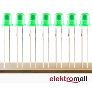 5mm Yeşil Diffused Led - 100 Adet