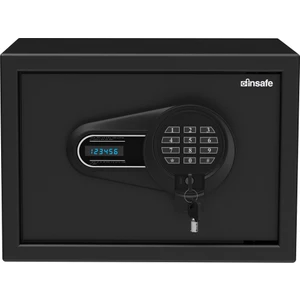 Insafe ISHOLC25 LCD Ekranlı Orta Boy Çelik Kasa - Para Kasası - Değerli Eşya ve Mücevher Kasası