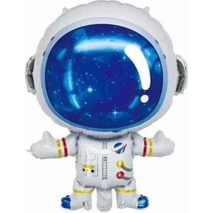 Patladı Gitti Astronot Folyo Balon - Bebek Çocuk Parti Kutlama
