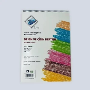 Art Liva Lite Desen ve Çizim Defteri 35X50 220GR 15 Sayfa