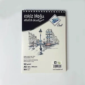 Art Liva Dali Eskiz ve Çizim Defteri 90GR A5 50 Yaprak