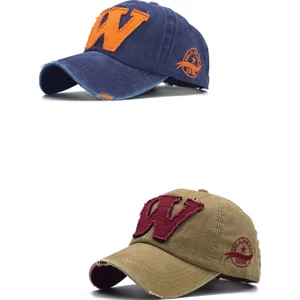 2'li Şapka, Cap Şapka, Erkek Kadın Şapka, W Şapka, W Snapback Takım