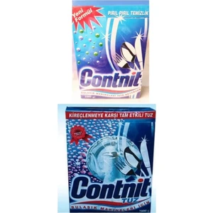 Bulaşık Makinesi Deterjanı 1000 ml + Contnit Bulaşık Makinesi Tuzu 2 kg