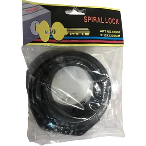 Knt Şifreli Bisiklet Kilit Zhongli 12*120 cm