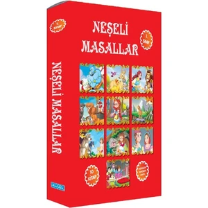 Neşeli Masallar 10 Kitap Set - Ülkü Unsu