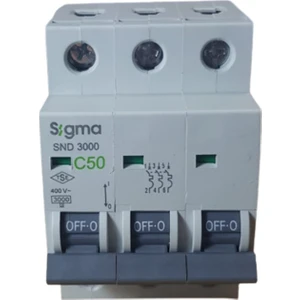 3X50A C/3ka W Otomatik Sigorta Sigma