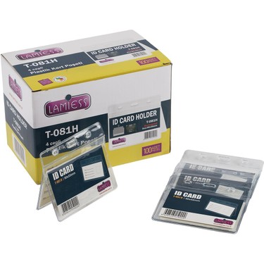 Lamiess T-081 H Yatay Pvc Ikili Kart Poşeti Fiyatı