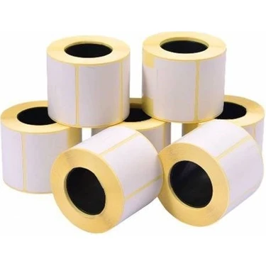 Zebra 40X58 Terazi Etiketi 500 Sarım Termal Rulo Etiket 10