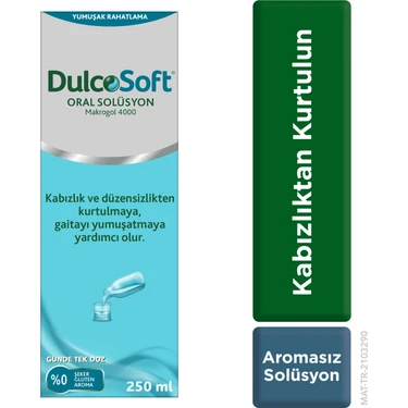 Dulcosoft Oral Solüsyon Aromasız 250