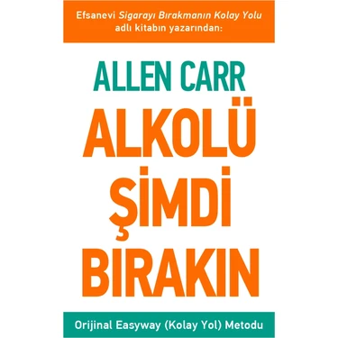 Butik Yayınları Alkolü Şimdi Bırakın - Allen