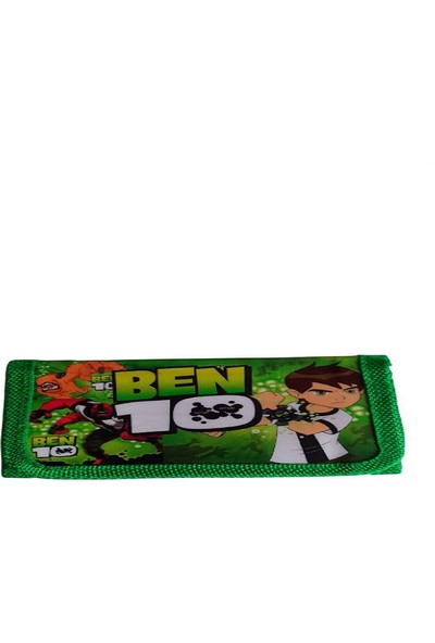 Serin BEN10 Yeşil Çocuk Cüzdanı