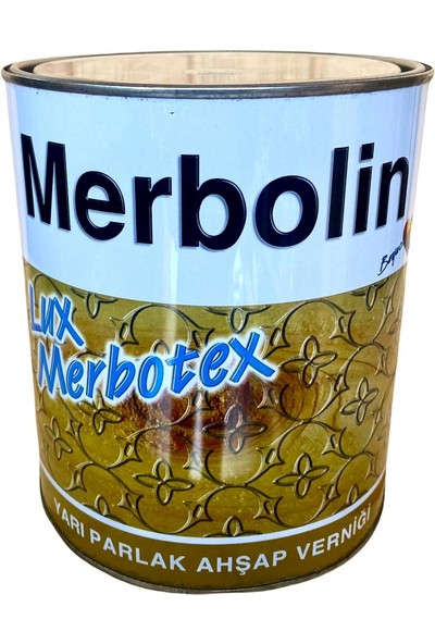 Merbolin Merbolin lüx Merbotex Yarı Parlak Ahşap Verniği 2.5lt