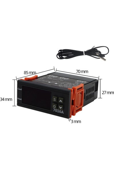 Tuya 7016A Dijital Sıcaklık Kontrol Cihazı