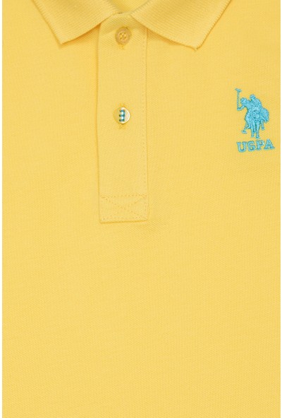 U.S. Polo Assn. Erkek Çocuk Açık Sarı T Shirt Basic 50249283-VR004