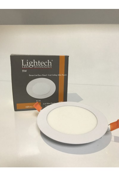 Lightech 6W Lightech Slim LED Panel-Beyaz Işık-
