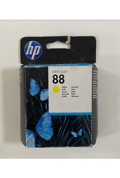Hp 88 C9388AE Sarı Kartuş Officejet Pro Series K550, K5400, K8600