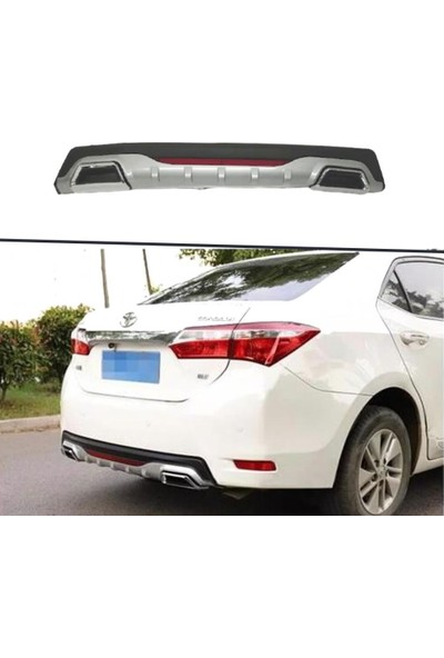 Toyota Aksesuar Corolla Amg Arka Tampon Ek Koruma Difüzör