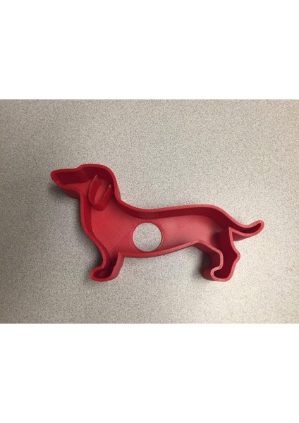 Dachshund Köpek Kurabiye Kek Kalıbı Kalıp Organik Plastikten