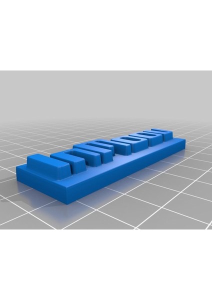 Inmoov Anahtarlık !!! Plastik Aparat