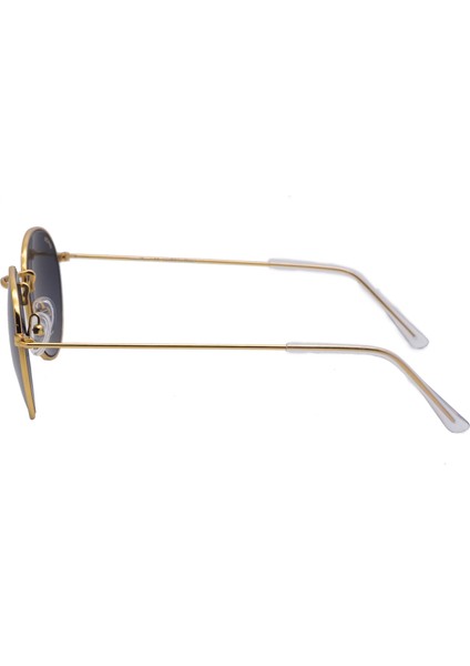 E103 Metal Model Oval Gold Füme Unisex Güneş Gözlüğü C2 CAT.3 modelleri