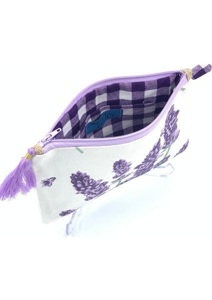 Lavanta Desen Makyaj Kozmetik Çantası MKC01 fiyatları