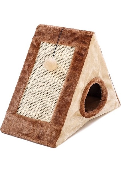Kedi Tırmanma Oyuncağı - Açık Kahverengi (Yurt Dışından)