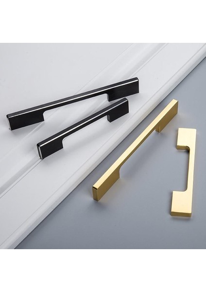 Swan Mat Gold - Altın - Sarı Kulp 320 mm