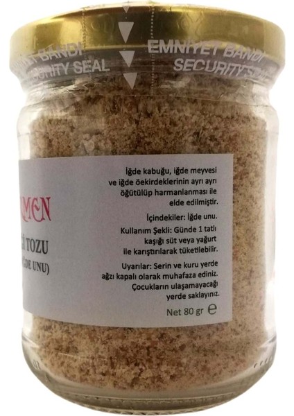 Taş Değirmen İğde Çekirdeği Tozu (İğde Unu) 80 gr