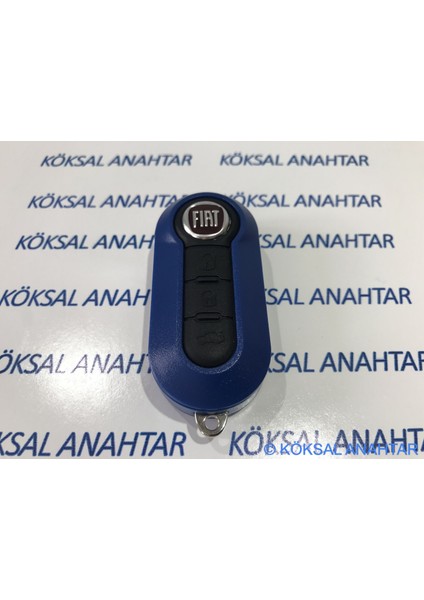 Fiat 500 Punto Doblo 3 Tuşlu Mavi Kumanda Kabı fiyatları