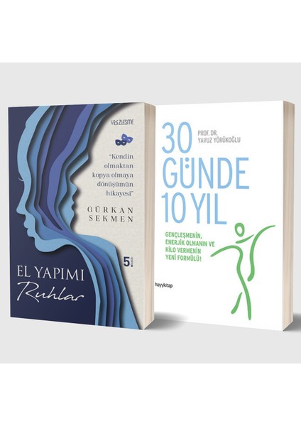 El Yapımı Ruhlar - 30 Günde 10 Yıl 2 Kitap Set - Gürkan Sekmen