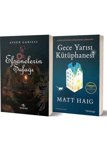 Efsanelerin Şafağı - Gece Yarısı Kütüphanesi 2 Kitap Set - Aysun Çakıllı