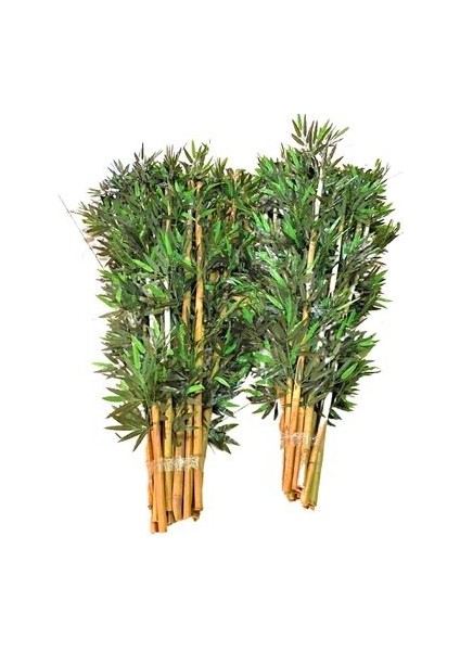 Yapay Bambu Ağaç Çubukları 1 Metre Boyunda 24 Adet 2 Bağ Orjinal Bamboo Çubuklar Çiçek