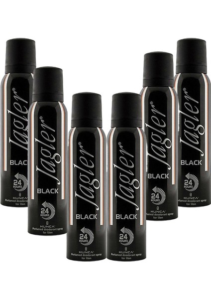 Deodorant For Men Black 150 Ml X 6 Adet