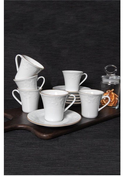 Bahar Dalı Desen 6 Lı Kahve Fincan Takımı modelleri