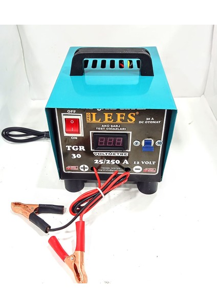 Akü Şarj Cihazı 12 Volt 30 Amper Dijital Göstergeli 250 Ampere Kadar Şarj fiyatları